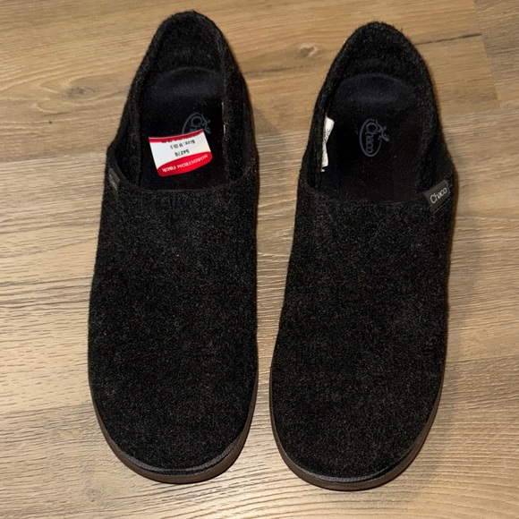 New Chaco Revel Men's Black Shoes, Size 9.5, Bottom Box Included - Picture 4 of 9